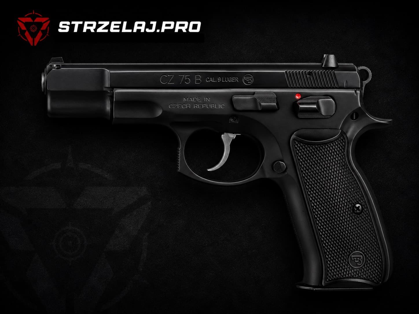 CZ 75 B: klasyczny pistolet DA/SA, początek rodziny CZ 75 | STRZELAJ.PRO