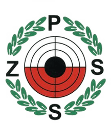 Logo PZSS (Polski Związek Strzelectwa Sportowego)